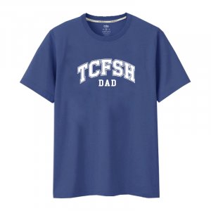 【最後2件】TCFSH一中爸爸短T_霧霾藍