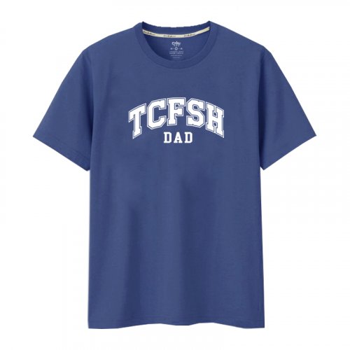 【最後2件】TCFSH一中爸爸短T_霧霾藍