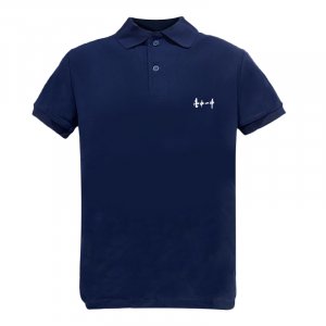 【限量30件】臺中一中電繡網眼POLO衫_深藍