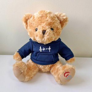 【最後15隻，售完不補】臺中一中110周年限量紀念熊_深藍