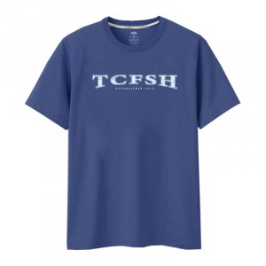 【最後8件，售完不補】TCFSH美式短T_霧霾藍