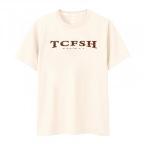 【最後4件，售完不補】TCFSH美式短T_杏樹白