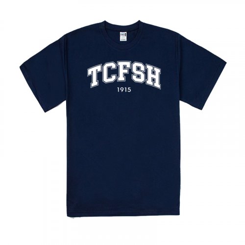 【預購至10/27，11/24陸續出貨】TCFSH美式經典寬版短T_深藍